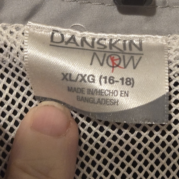 Danskin Now Black&white Studio/dance Lightweight Jacket SzXL - Picture 5 of 12